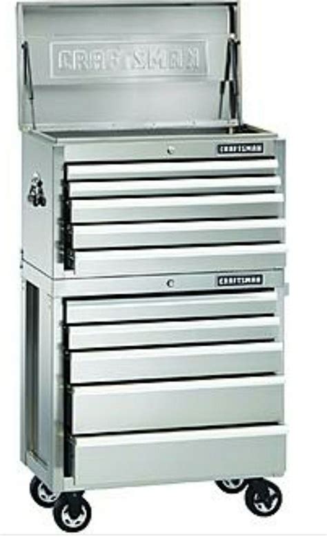 sears craftman stainless steel tool box model 58655|Official Craftsman tool storage parts .